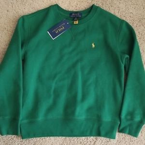 NWT POLO Ralph Lauren boys sweatshirt  size S(8)